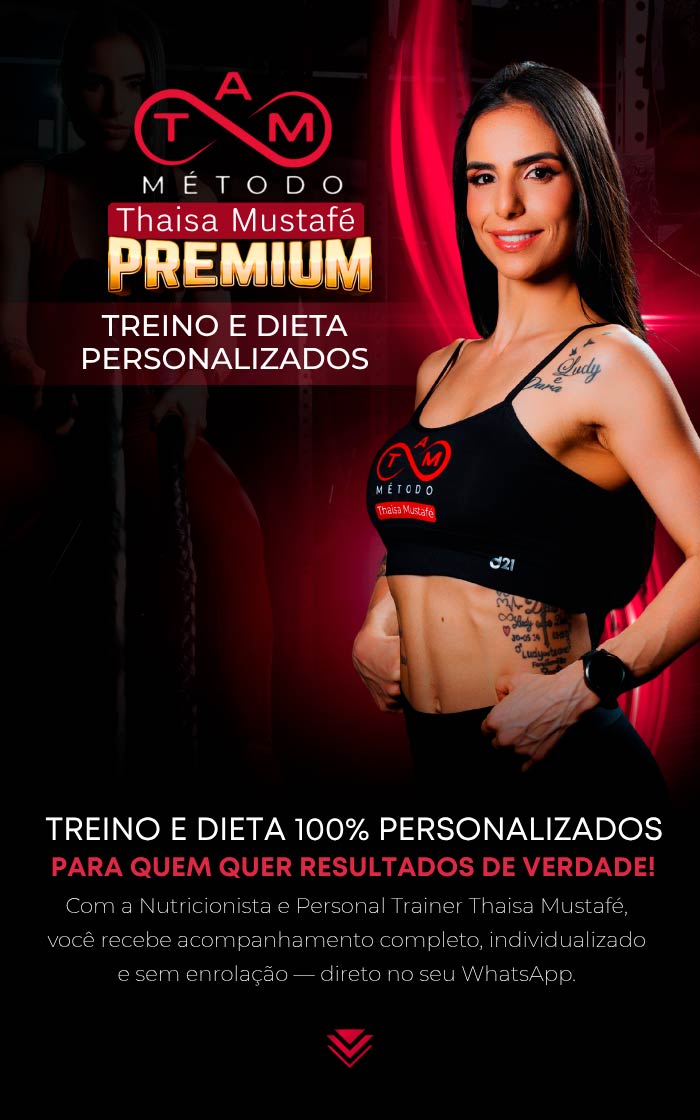 Treino e dieta 100% personalizados